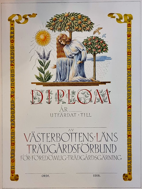 Hörnefors trädgårdssällskap 90 år